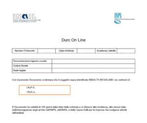 autocertificazione durc